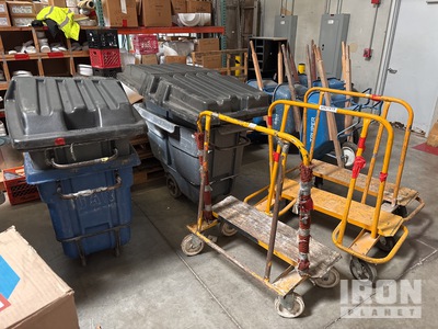 Quantity of (12) Carts and Totes Divers