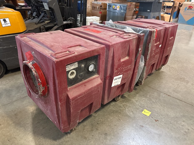 Quantity of (2) Novatek Novair 2000 Negative Air HEPA Filters