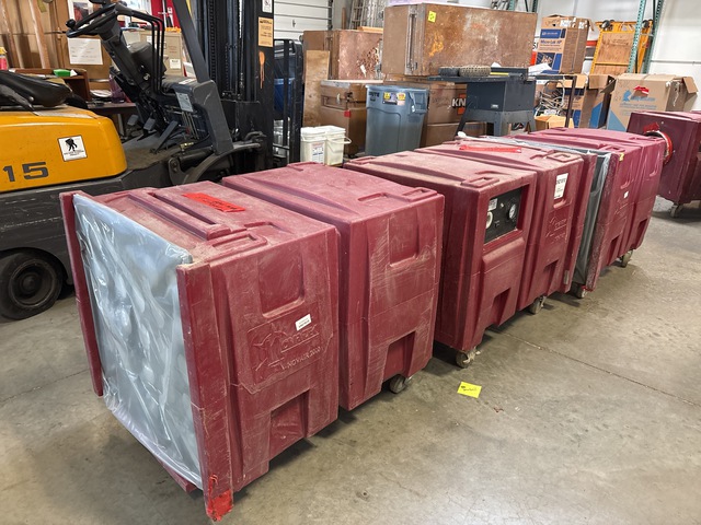 Quantity of (3) Novatek Novair 2000 Negative Air HEPA Filters