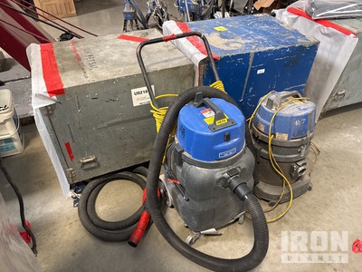 Quantity of (2) Abatement Technologies  H2000HP Portable - Negative Air HEPA filters and qty 2 Euro Clean vacuums Filtres