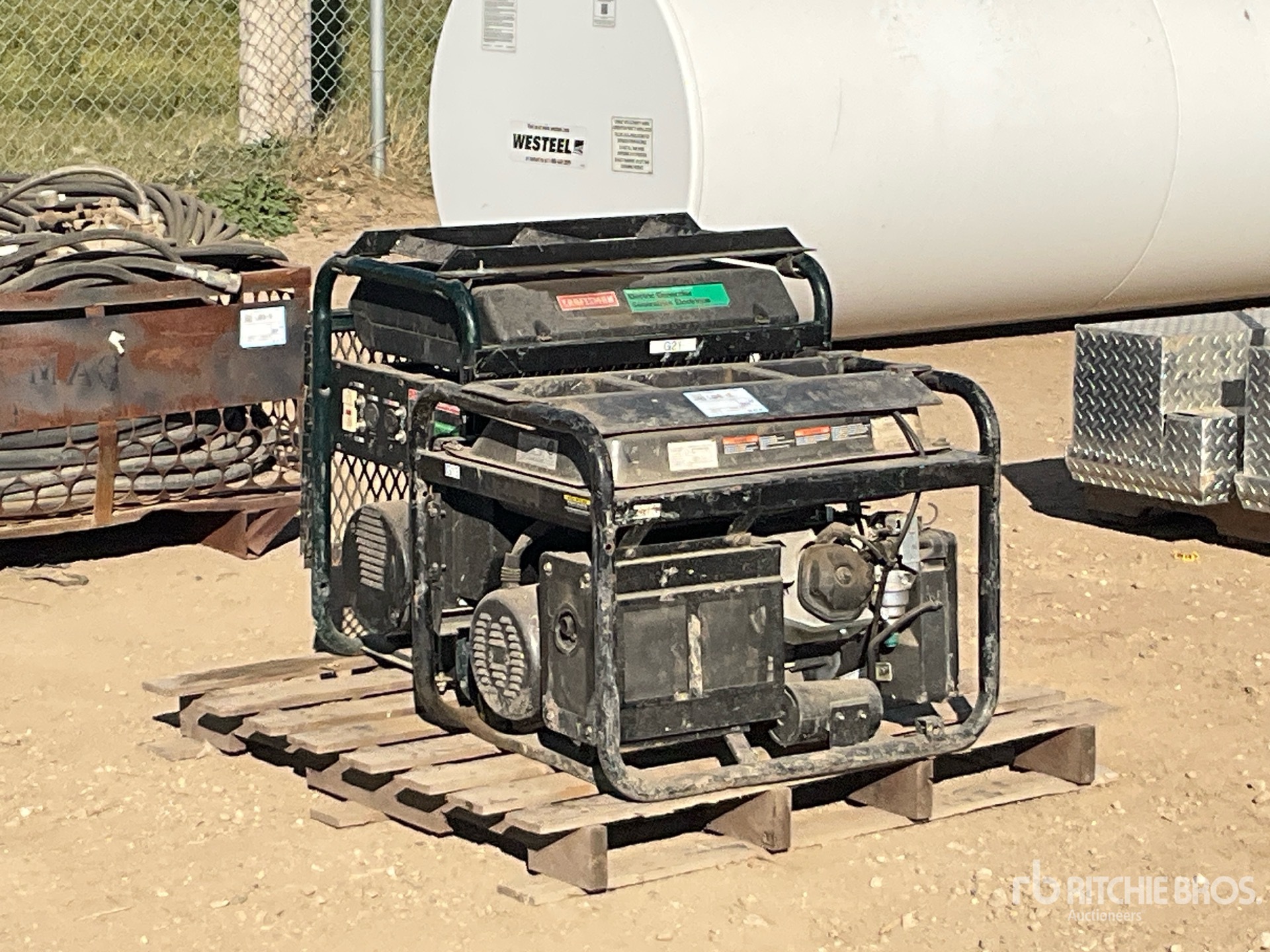 Power Easy X6800HER 6.8 kW Portable Generator Set