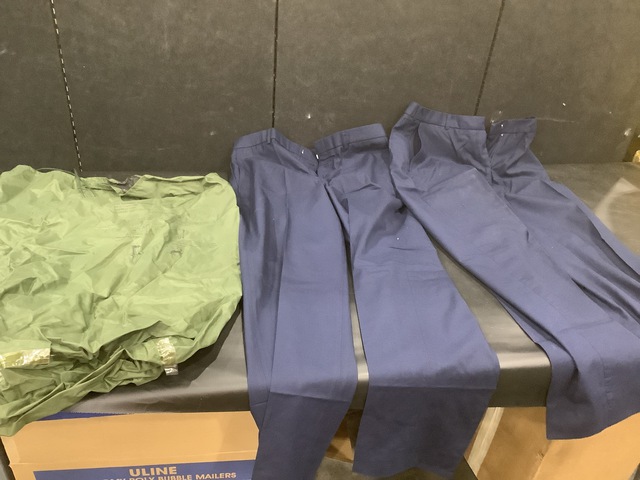 (13) Pairs of Women's Slacks, (51) Pairs of Men's Trousers & Assorted Items