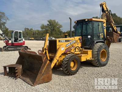2000 (unverified) John Deere 710D 4x4 Backhoe Loader