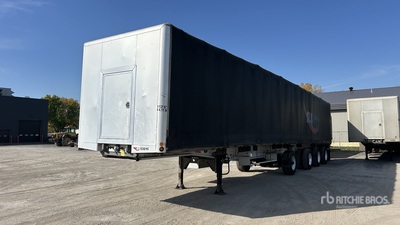 2014 Manac 10453 Quad/A Curtain Side Trailer