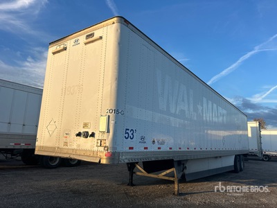 2007 Hyundai V12530152-JRS 53 ft x 102 in T/A Remolque de furgoneta