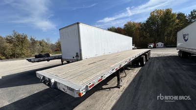 2016 Manac 10453 Aluminum Flatbed Trailer