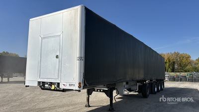 2016 Manac 10453 Quad/A Curtain Side Trailer