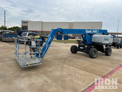 2020 Genie S-60J 4WD Diesel Telescopic Boom Lift