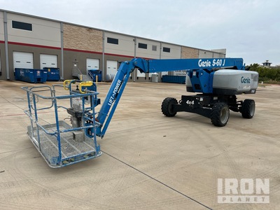 2020 Genie S-60J 4WD Diesel Telescopic Boom Lift