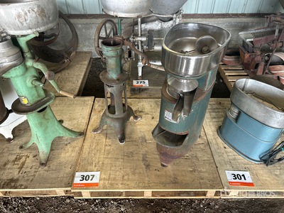 Quantity of (2) Massey-Harris Cream Separators