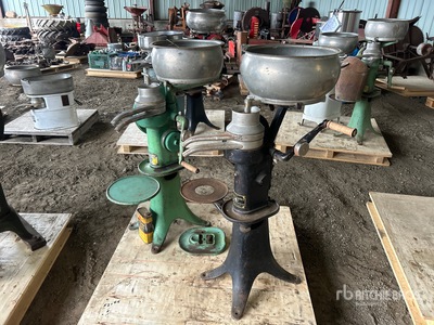 Quantity of (2) Massey-Harris Cream Separators Antiquités