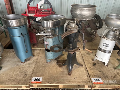 Quantity of (2) Massey-Harris Antique Cream Separators