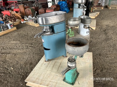 Quantity of (2) Massey-Harris Cream Separators Antiquités