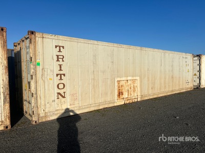 2009 40 ft High Cube Refrigerated Storage Container (Inoperable)