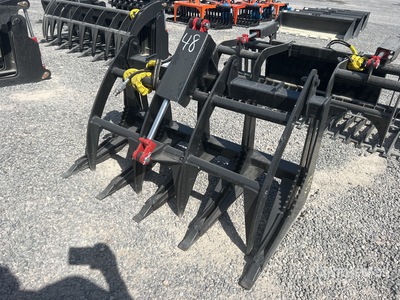 All-Star 48 in Skid Steer Root Rake (Unused)
