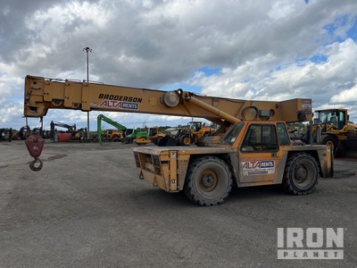 2012 Brodie IC-250-3C 36000 lb 4x4 Carry Deck Crane