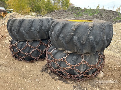 Quantity of (4) Équipements pour pneus - Fits Timberjack Skidder