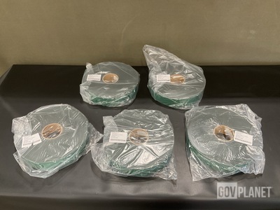 (8) Rolls of Black Bay Aerospace 2800-2 Rubber Adhesive Tape