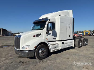 2019 Peterbilt 579 6x4 T/A Sleeper Truck Tractor