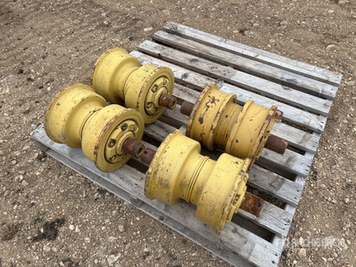 Quantity of (4) Cat Track Rollers - Fits Cat D8R