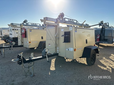 2014 Doosan L8WKUB-60HZ-T4F 8 kW を見 Light Tower