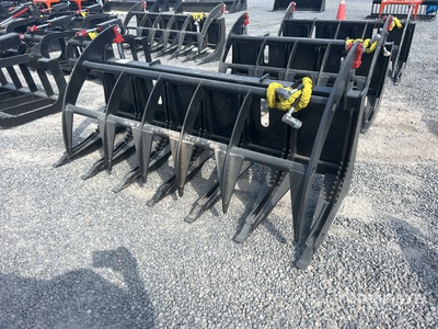 All-Star 72 in Skid Steer Root Rake (Unused)