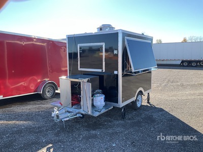 2025 8 ft S/A Food Concession Trailer