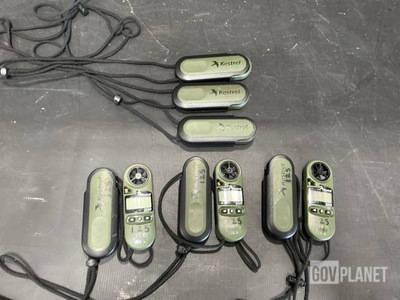 (6) Kestrel 2500 Weather Meter Sets