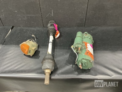 (2) Axle Shafts, (1) Engine Starter, (6) Parking Lights & Assorted Items