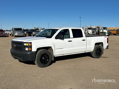2015 Chevrolet Silverado 1500 4x4 Crew Cab Pickup