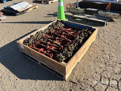 Quantity of (10) Rachet Tie Down Trailer Boomers