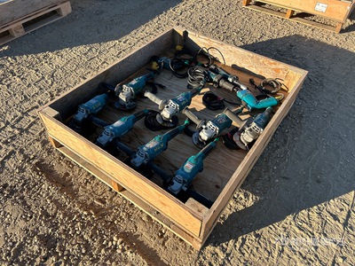 Quantity of Makita Electric Power Tools( grinders, and drills)