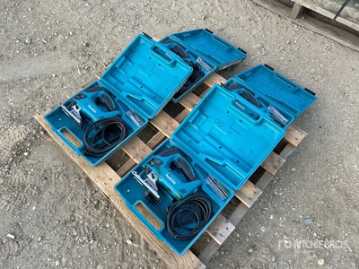 Quantity of (4) Makita Electric Jig Saws