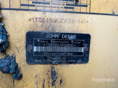 2013 John Deere 310SK Backhoe Loader