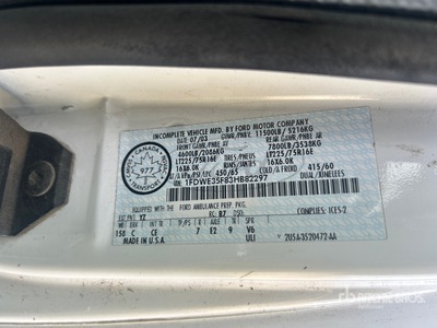 2003 Ford E-350 Furgoneta de carga