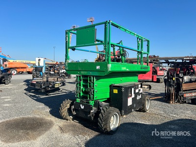 2016 Genie GS-4069 RT 4x4 Diesel Scissor Lift