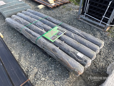 Quantity of (5) 8 ft 2 in x 300 ft Woven Landscape Fabric (Unused)