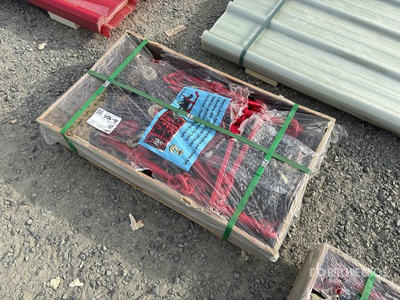 Quantity of Heavy Duty Ratchet Load Binders and Chains Varios, tienda, almacen, consumidor (Unused)