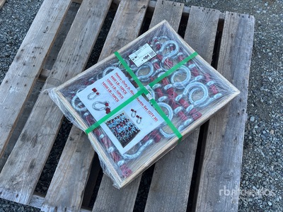 Quantity of (30) Heavy Duty D-Ring Shackle Set Varios, tienda, almacen, consumidor (Unused)