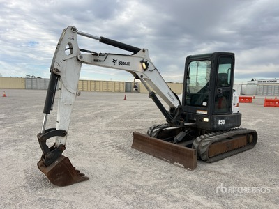 2017 Bobcat E50 Mini Excavator