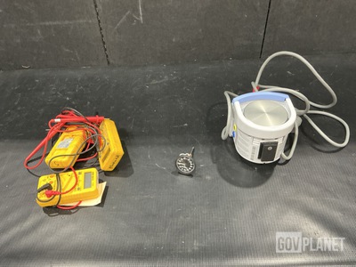 (3) Digital Multimeters, (1) Respirator Humidifier & Assorted Items