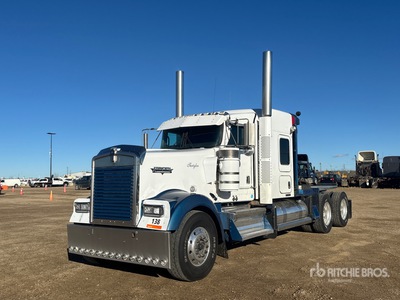 2013 Kenworth W900 6x4 Sleeper شاحنة ونش