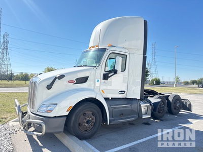 2020 Peterbilt 579 6x4 T/A Day Cab Truck Tractor (Inoperable)