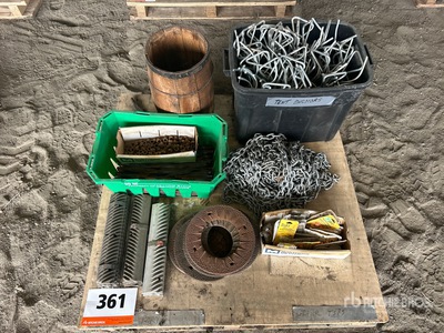 Quantity of Sprayer Tips, Wear Parts, Chains