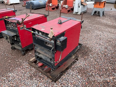 1998 Lincoln DC600 600 A Skid-Mounted Multi-Process Multi-Operator Welder