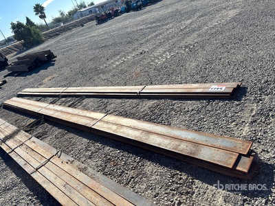 Quantity of (2) .5 in x 6 in Flatbar