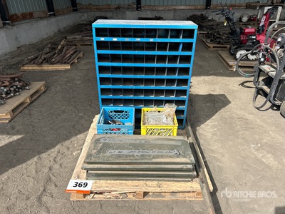Bolt Bin with Nuts and Bolts ورش و مخازن متنوعة