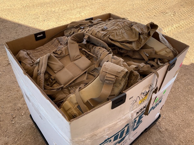 Qty (35) USMC FILBE Main Pack in Coyote Brown
