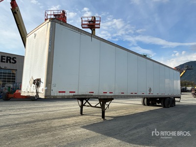 2001 Wabash 53 ft x 102 in T/A Van Trailer