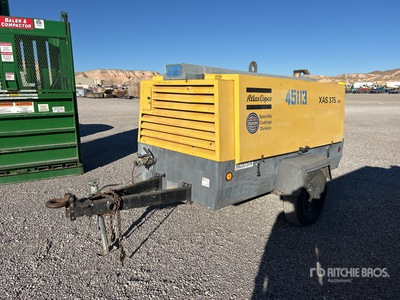2012 Atlas Copco XAS375T3 Mobile Luchtcompressor